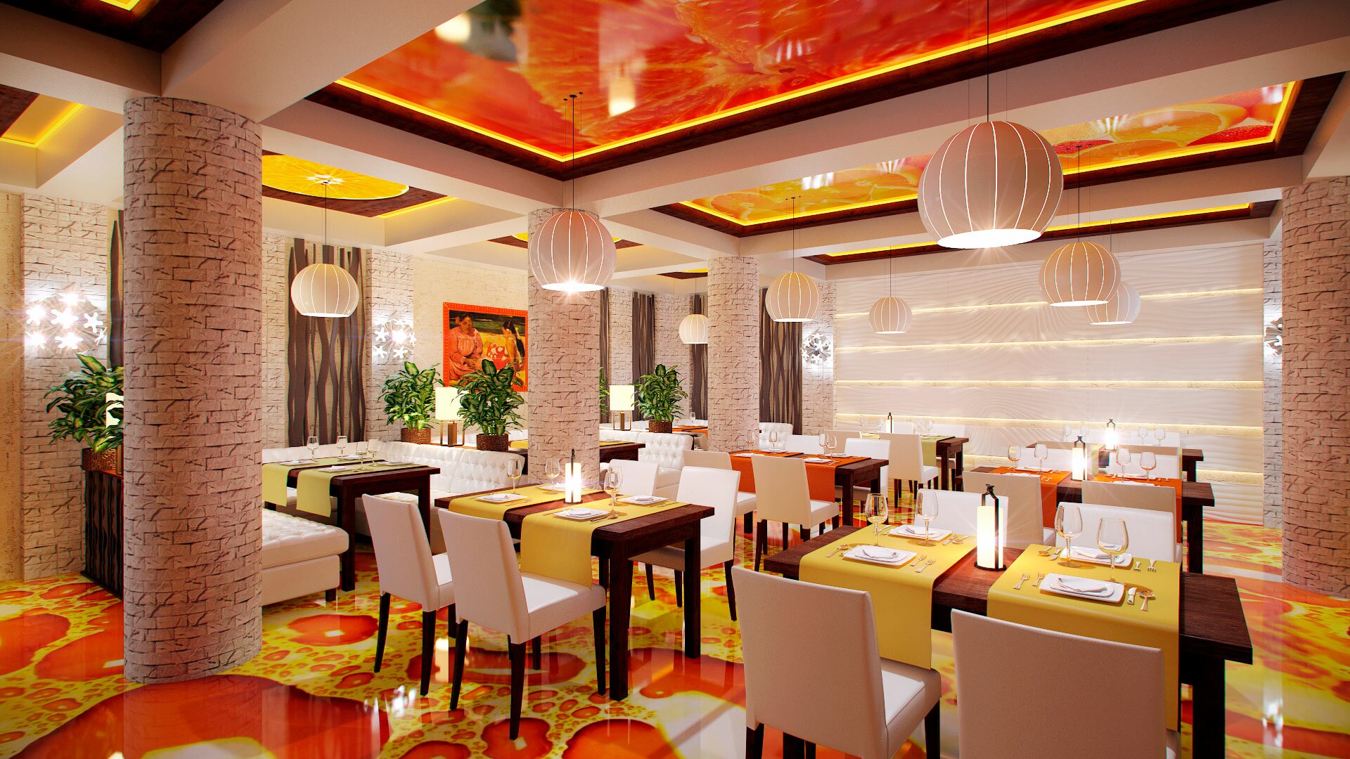 Интерьер ресторана